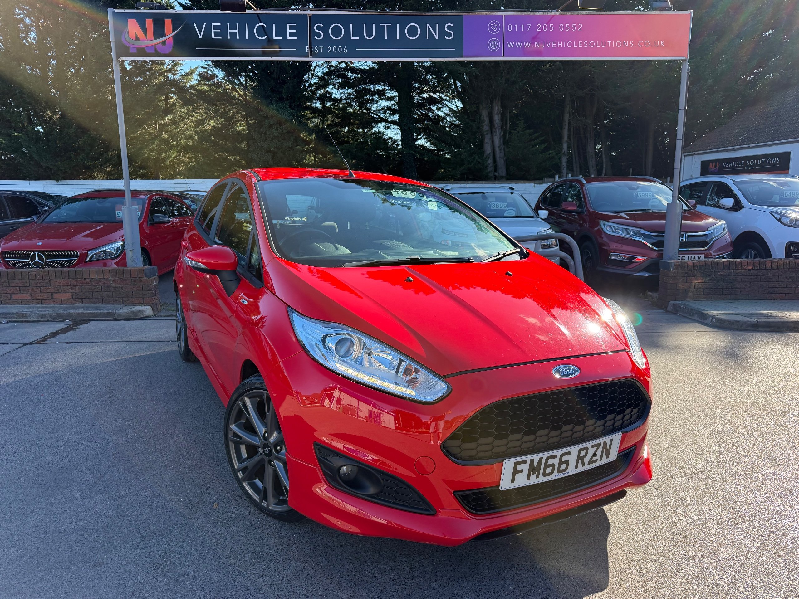 2017 Ford Fiesta 1.0T EcoBoost ST-Line Hatchback 5dr Petrol Manual Euro 6 (s/s) (125 ps) - Image 1